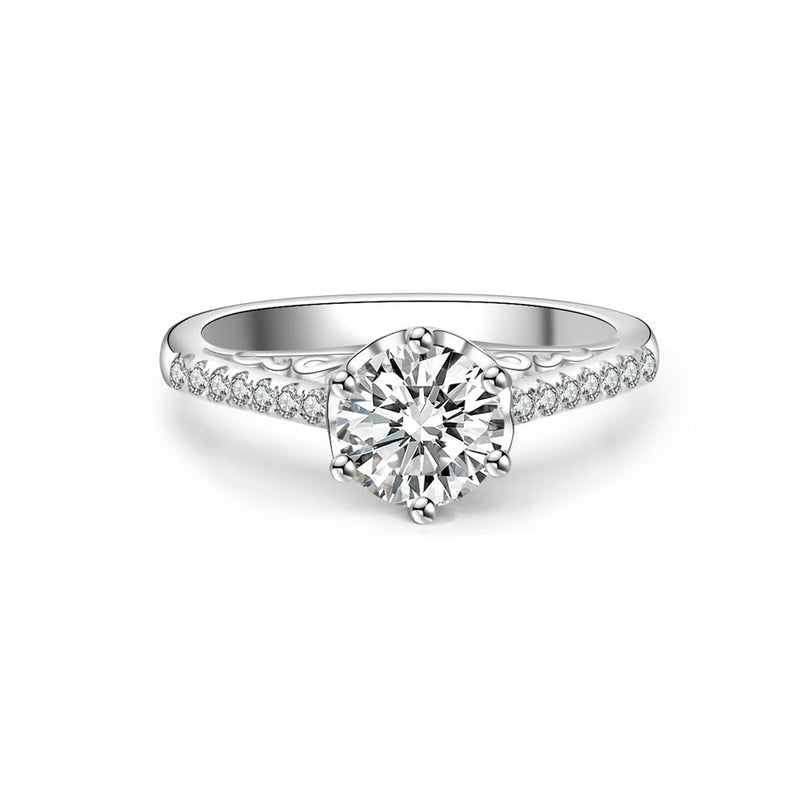18K Diamond Ring Setting R447