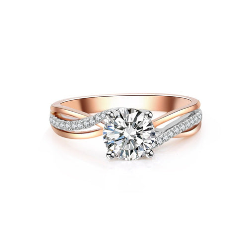 18K Diamond Ring Setting R450