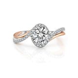 18K Diamond Ring Setting R451