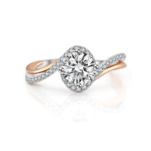 18K Diamond Ring Setting R451