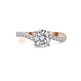 18K Diamond Ring Setting R452