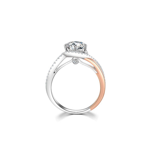 18K Diamond Ring Setting R475