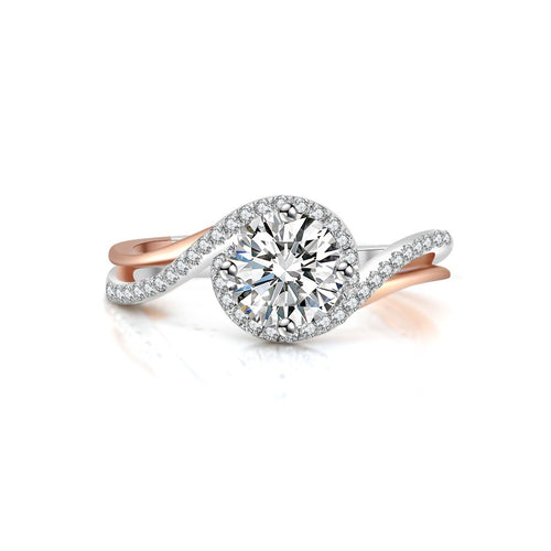18K Diamond Ring Setting R475
