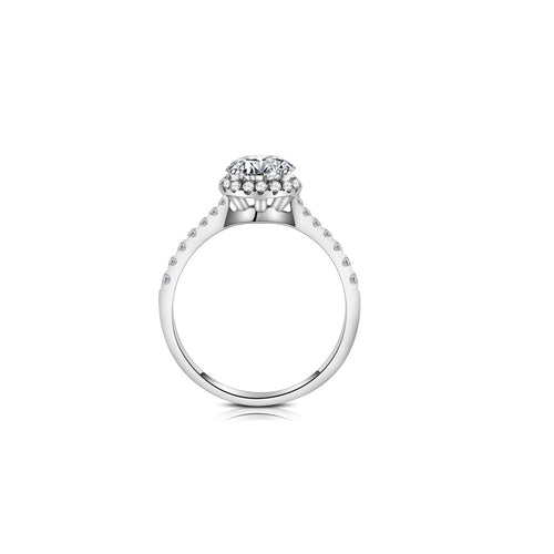 18K Diamond Ring Setting R6-2