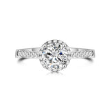 18K Diamond Ring Setting R6-2