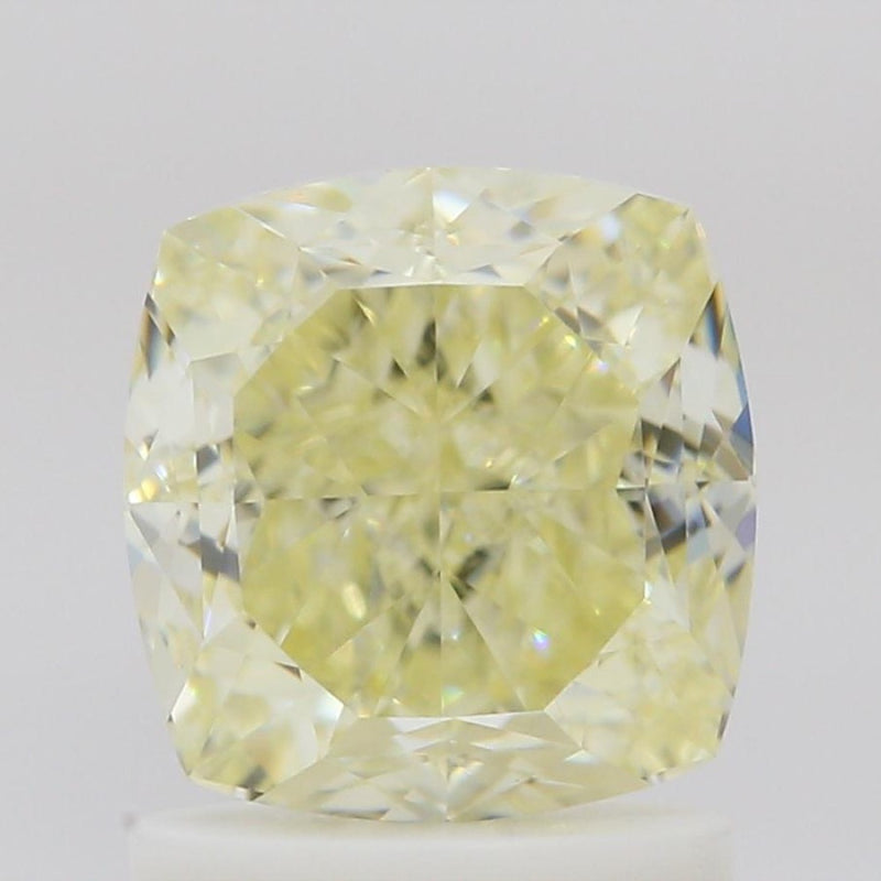 GIA Natural Diamond Cushion 1.63ct Y-Z VVS2