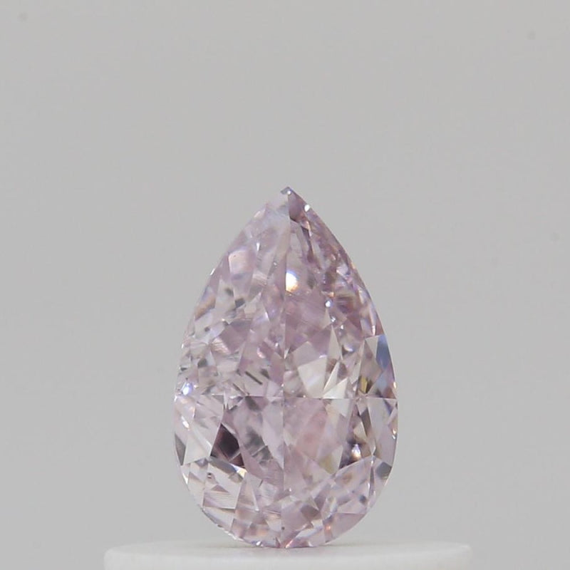 GIA 彩鑽 粉紅鑽 0.41ct Fancy Purplish Pink