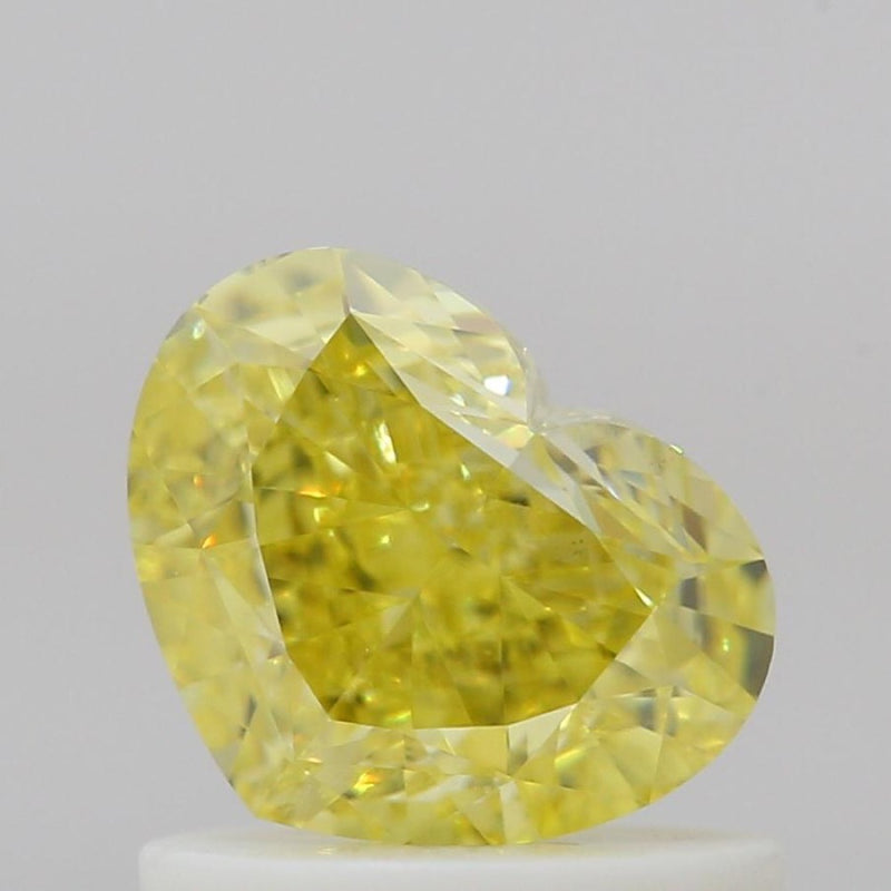 GIA 彩鑽 黃鑽 1.01ct Fancy Intense Yellow