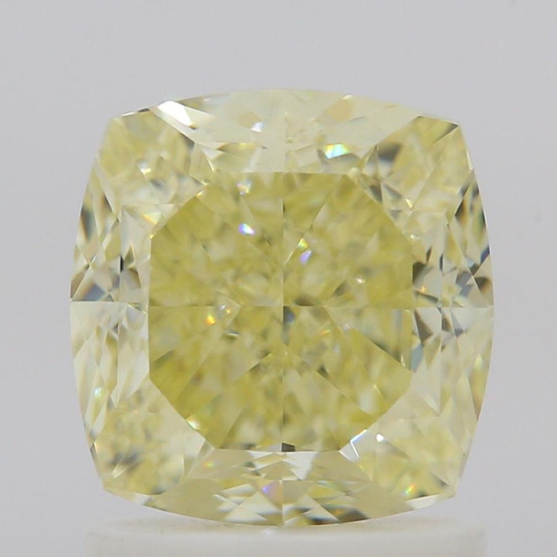 GIA Natural Diamond Cushion 1.67ct Y-Z VVS2