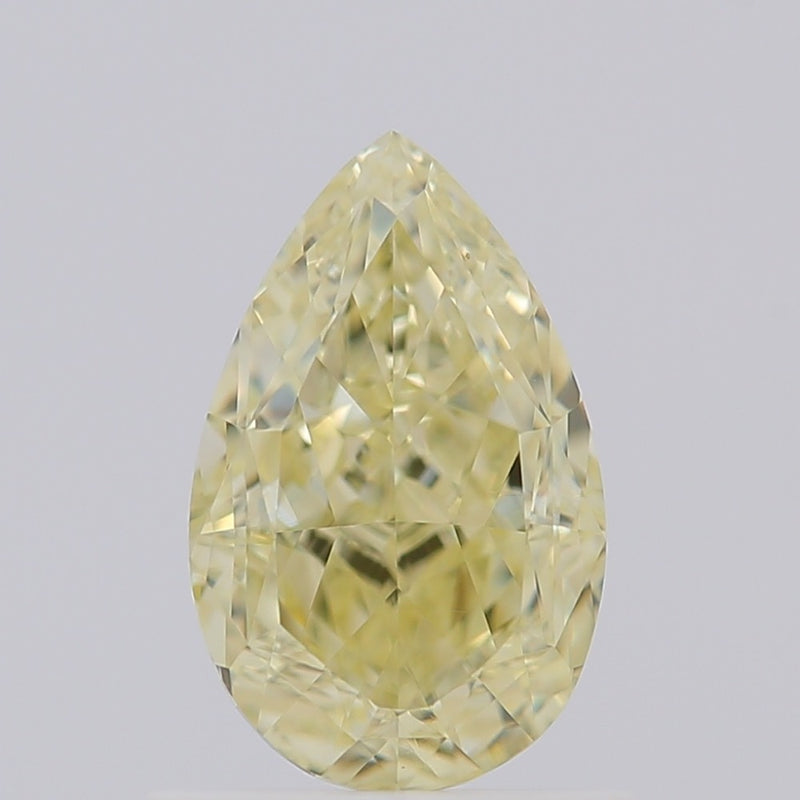 GIA 彩鑽 黃鑽 1.02ct Fancy Light Yellow