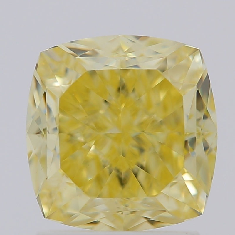 GIA 彩鑽 黃鑽 2.29ct Fancy Intense Yellow