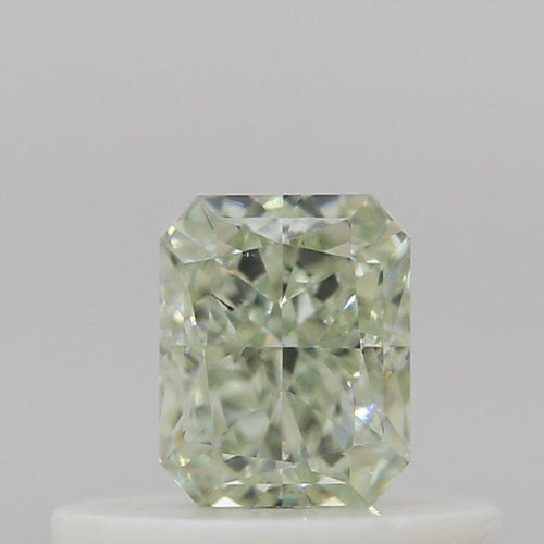 GIA 彩鑽 綠鑽 0.35ct Fancy Light Yellowish Green