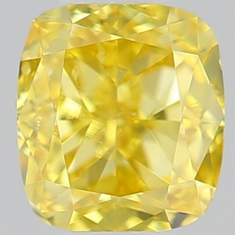 GIA 彩鑽 黃鑽 0.3ct Fancy Vivid Yellow