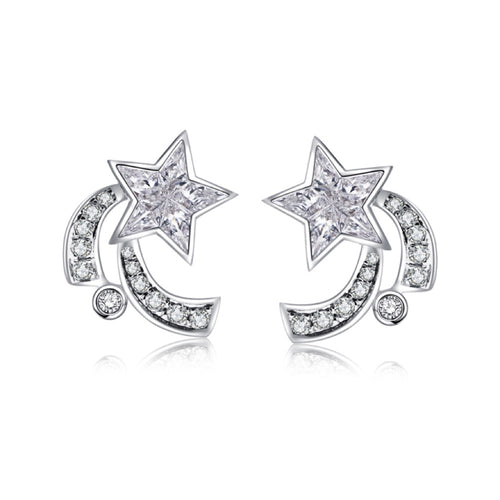 18K White Gold 0.52ct Diamond Earrings