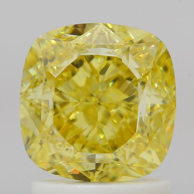GIA 彩鑽 黃鑽 2.01ct Fancy Vivid Yellow