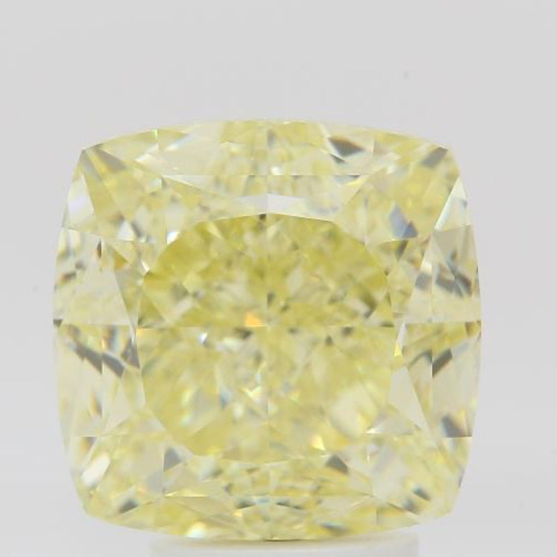 GIA 彩鑽 黃鑽 5.53ct Fancy Yellow