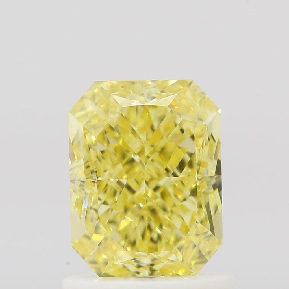 GIA 彩鑽 黃鑽 1.09ct Fancy Intense Yellow