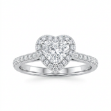 18K Two-Tone Gold 0.60ct Diamond Ring