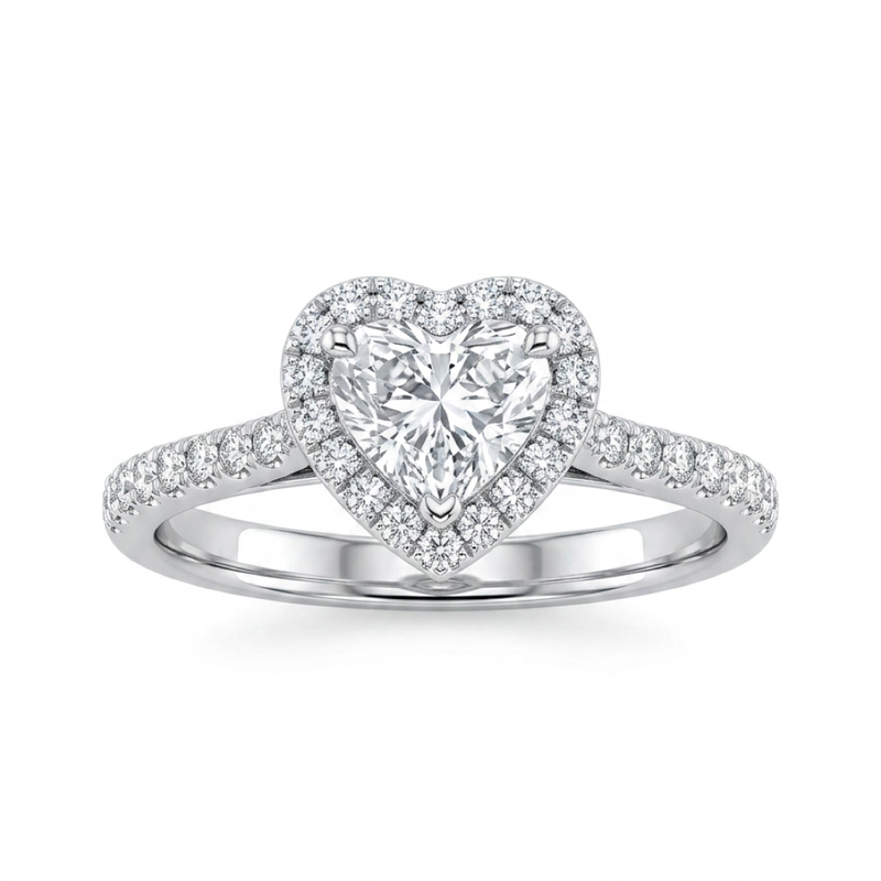 18K Two-Tone Gold 0.60ct Diamond Ring