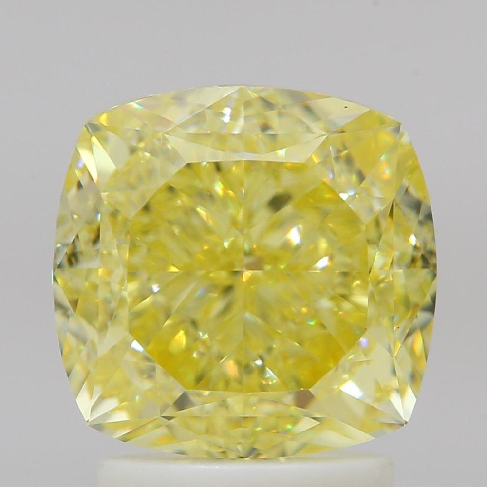GIA 彩鑽 黃鑽 3.01ct Fancy Intense Yellow