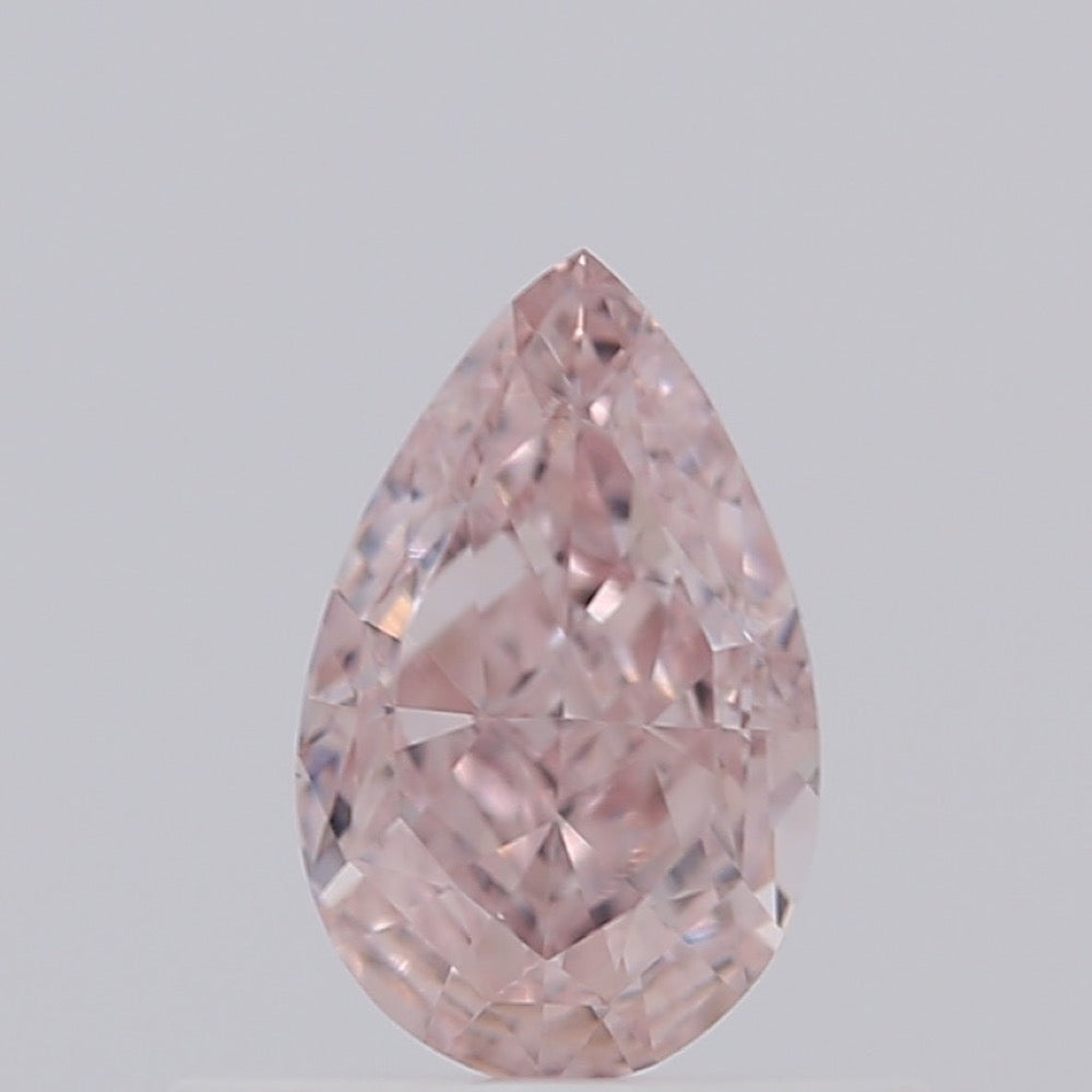 GIA 彩鑽 粉紅鑽 0.52ct Fancy Light Orangy Pink