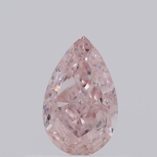 GIA 彩鑽 粉紅鑽 0.52ct Fancy Light Orangy Pink