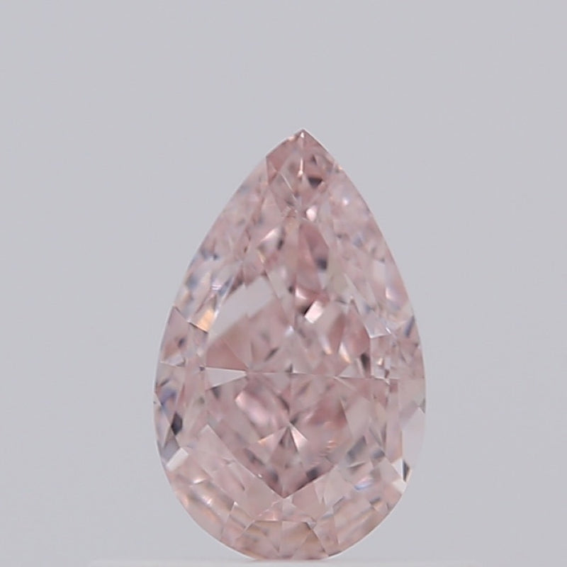 GIA 彩鑽 粉紅鑽 0.52ct Fancy Light Orangy Pink