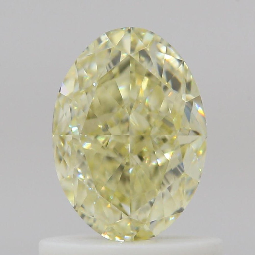GIA Natural Diamond Oval 1.02ct Y-Z VVS1
