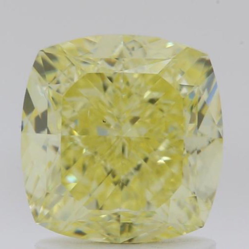 GIA 彩鑽 黃鑽 2.01ct Fancy Yellow