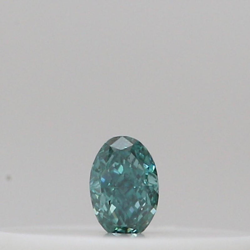 GIA 彩鑽 綠鑽 0.02ct Fancy Deep Bluish Green
