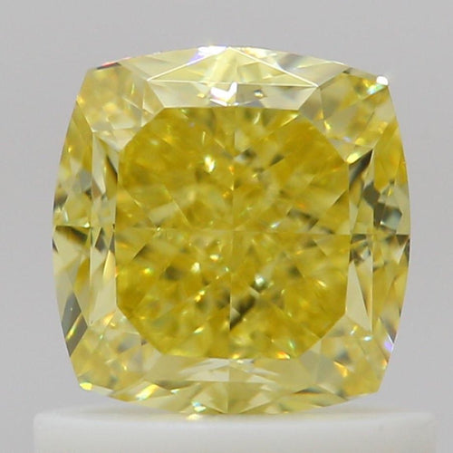 GIA 彩鑽 1.01ct 濃彩黃