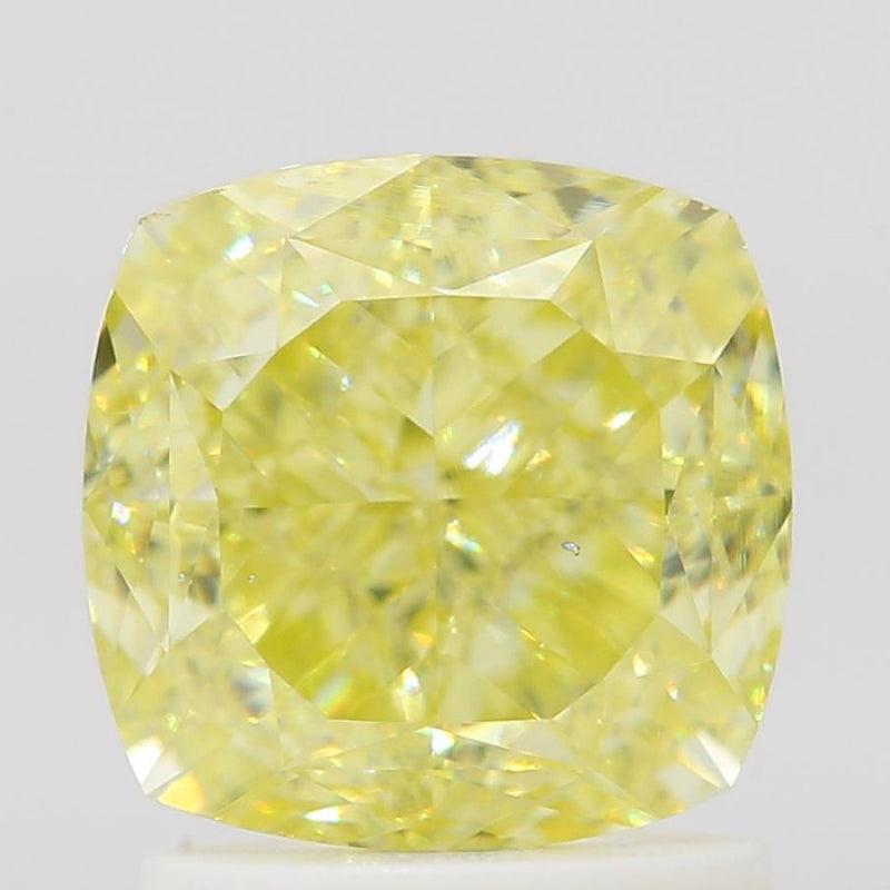 GIA 彩鑽 黃鑽 2ct Fancy Yellow