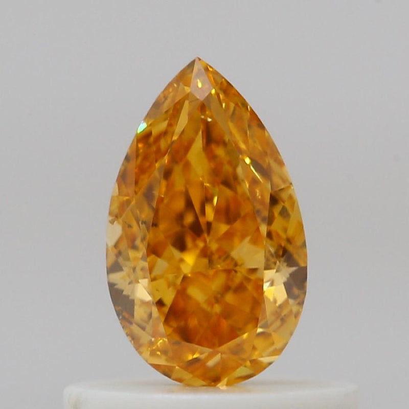 GIA 彩鑽 橙鑽 0.51ct Fancy Vivid Yellowish Orange