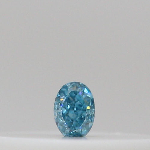 GIA Fancy Colour Diamond 0.02ct Fancy Vivid Greenish Blue