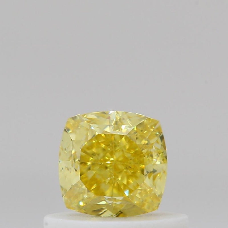 GIA 彩鑽 黃鑽 0.56ct Fancy Intense Yellow