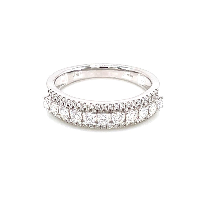 18K White Gold 0.44ct Diamond Ring