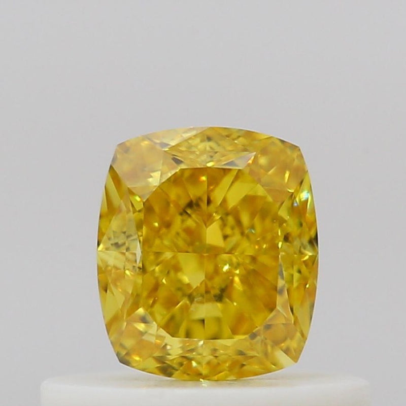 GIA 彩鑽 黃鑽 0.5ct Fancy Vivid Yellow