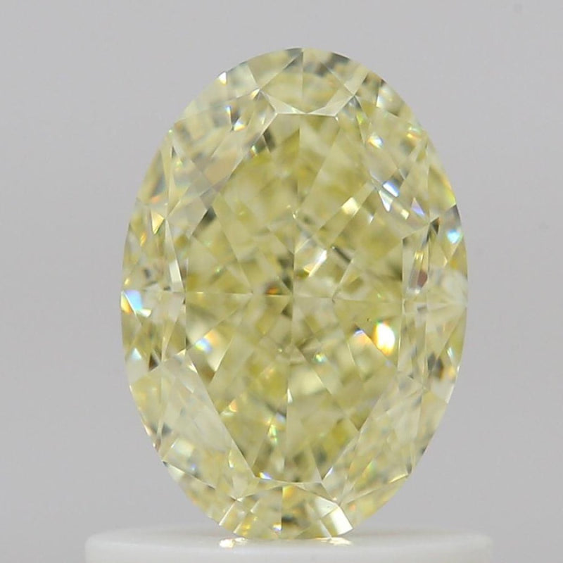 GIA 天然鑽石 橢圓形 1.02ct Y-Z VS2