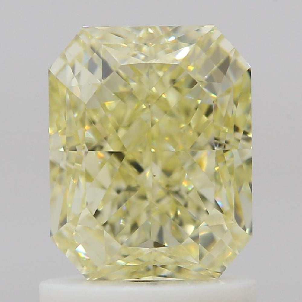 GIA 天然鑽石 雷地恩形 1.44ct Y-Z VS1