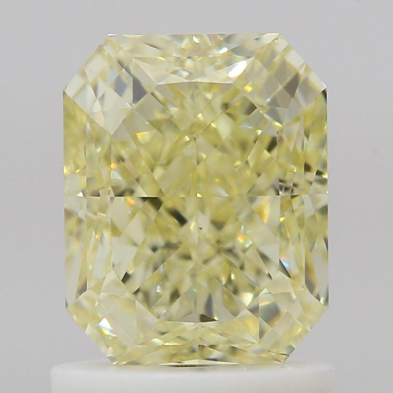 GIA 天然鑽石 雷地恩形 1.44ct Y-Z VS1