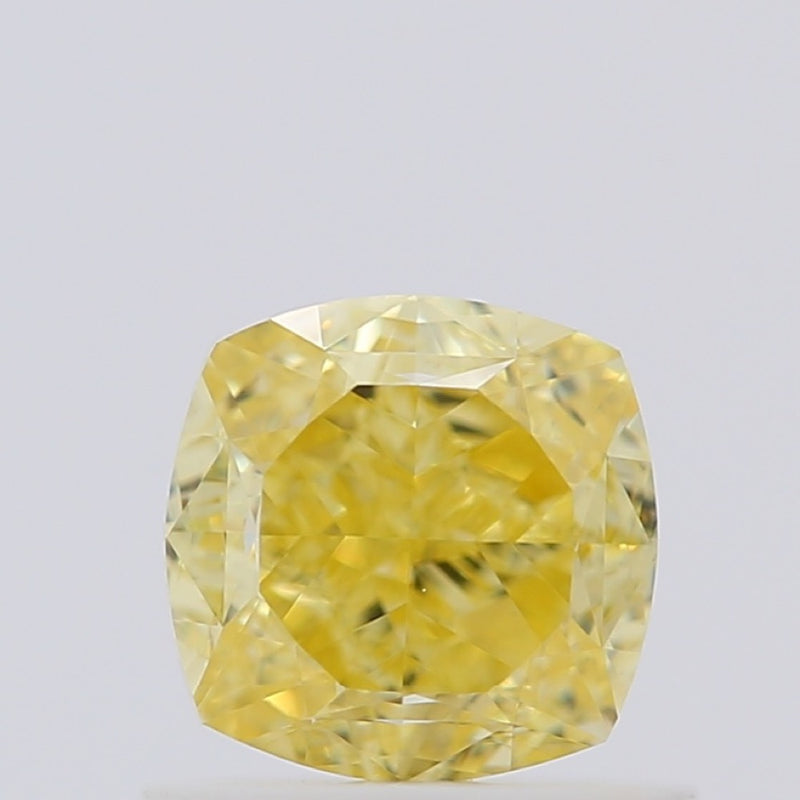GIA 彩鑽 黃鑽 1.01ct Fancy Intense Yellow