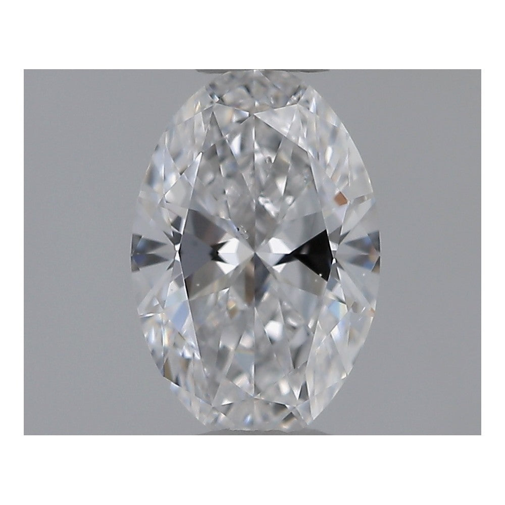 GIA 天然美鑽 橢圓形 0.5ct D SI2