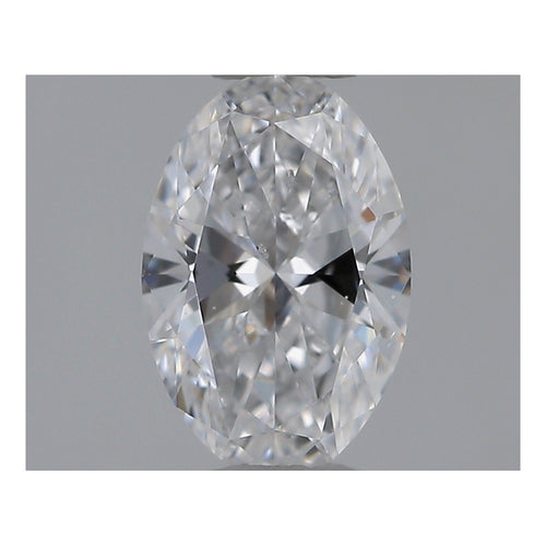 GIA 天然美鑽 橢圓形 0.5ct D SI2
