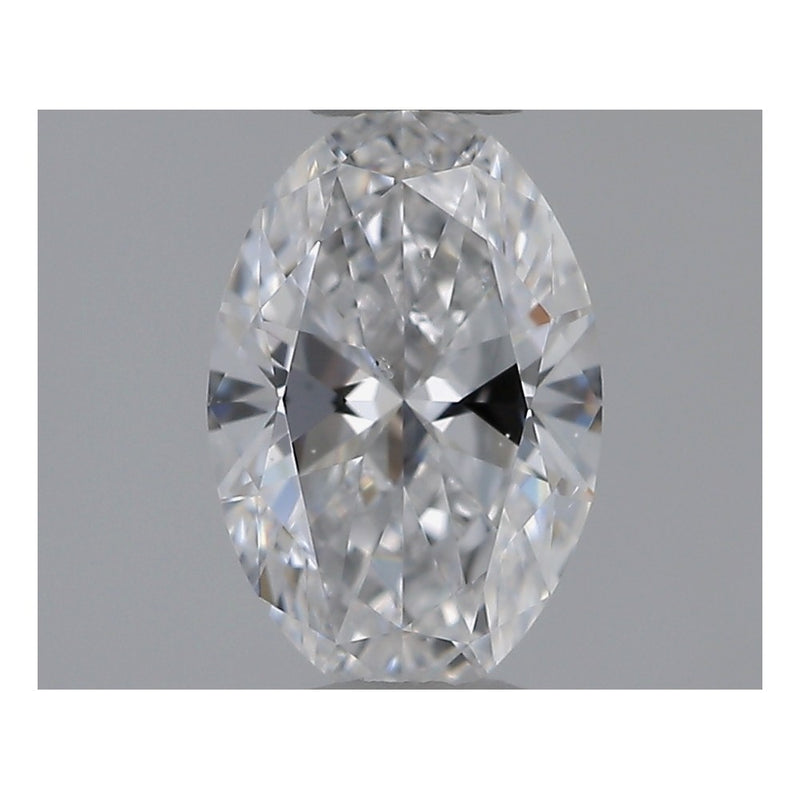 GIA 天然美鑽 橢圓形 0.5ct D SI2
