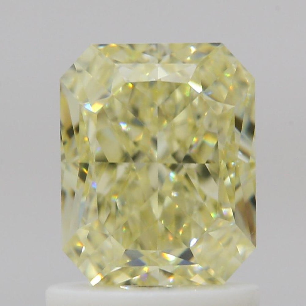GIA 天然鑽石 雷地恩形 1.36ct Y-Z VS2