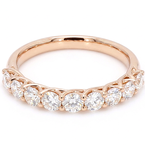 18K Rose Gold 0.90ct Diamond Ring