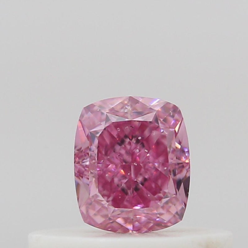 GIA 彩鑽 粉紅鑽 0.31ct Fancy Vivid Pink