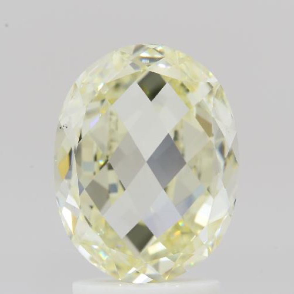 GIA Natural Diamond Oval 2.07ct Y-Z VS2