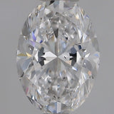GIA 天然鑽石 橢圓形 1.01ct D VS2