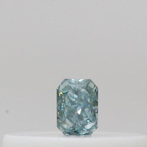 GIA Fancy Colour Diamond 0.04ct Fancy Intense Bluish Green